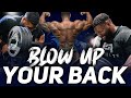 BLOW UP Your Back With These 5 Exercises!