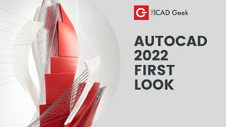 A First Look at What's New in AutoCAD 2022