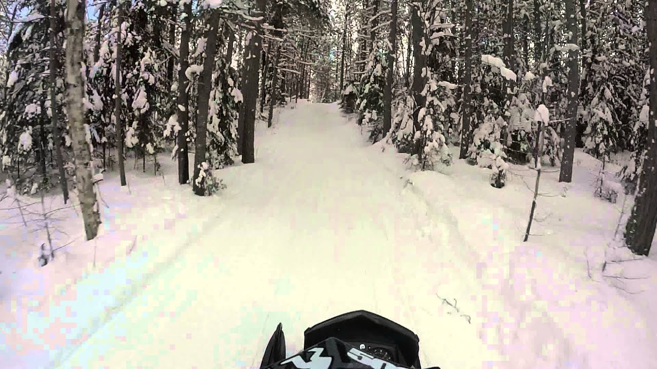 St. Germaine, WI Snowmobile Ride SkiDoo PART 3 YouTube