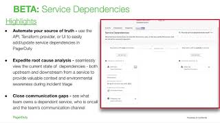 Service Profile Updates: Service Dependencies Demo