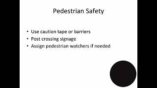 Parking Lot Traffic Control Flagging