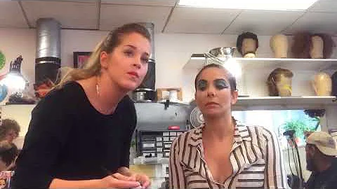 Watch as Alisons artistry transforms actor Lisa Bi...