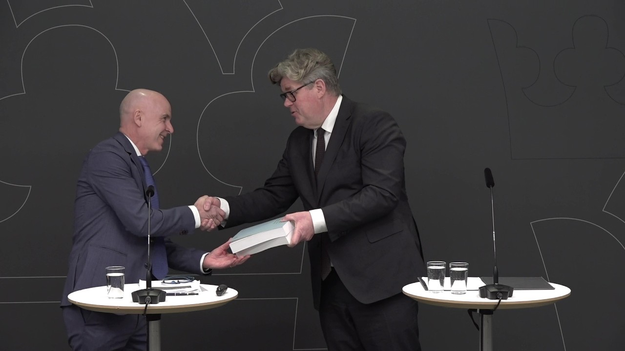 Pressträff om förslag för att strypa den kriminella ekonomin och ta kriminellas tillgångar