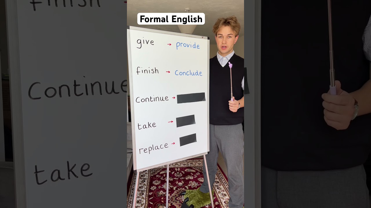 FORMAL ENGLISH WORDS 