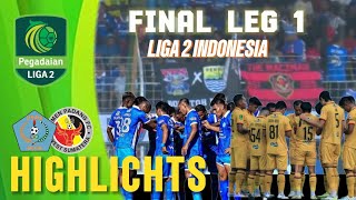 HIGHLIGHTS PSBS BIAK VS SEMEN PADANG 3-0 - LEG PERTAMA FINAL LIGA 2 INDONESIA #psbsbiak
