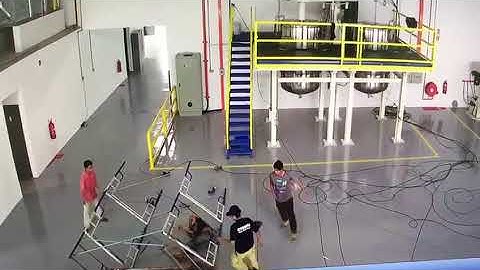 mobile scaffold fall