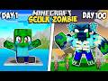 I Survived 100 Days as a SCULK ZOMBIE in Minecraft image