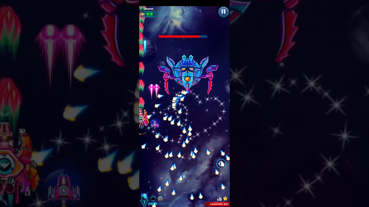 Galaxy Attack: Alien Shooter | Happy VALENTINE DAY Event 2023 |  Level 04 | By Apache Gamers