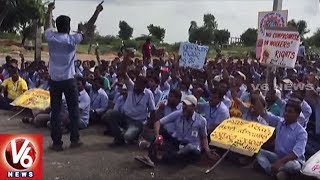 TATA Aerospace Advanced Systems Employees Goes On Strike | V6 News