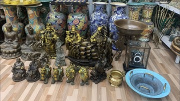 Chậu Rồng Phun Nước_Đồng Hồ RoBot_Thuyền Thu Buồm Xuôi Gió_Tài Địa Cửi Linh Vật.27/2 #ĐồĐồngTháiHưng