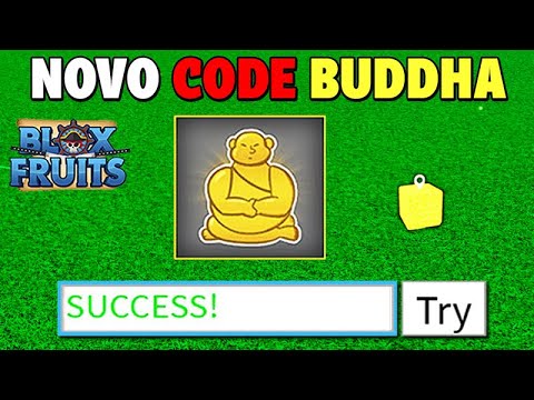 CORRE!! NOVO CÓDIGO DA FRUTA BUDDHA REWORK DO UPDATE 20 NO BLOX FRUITS -  ROBLOX 