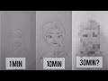 1min 10min 30min Drawing Elsa