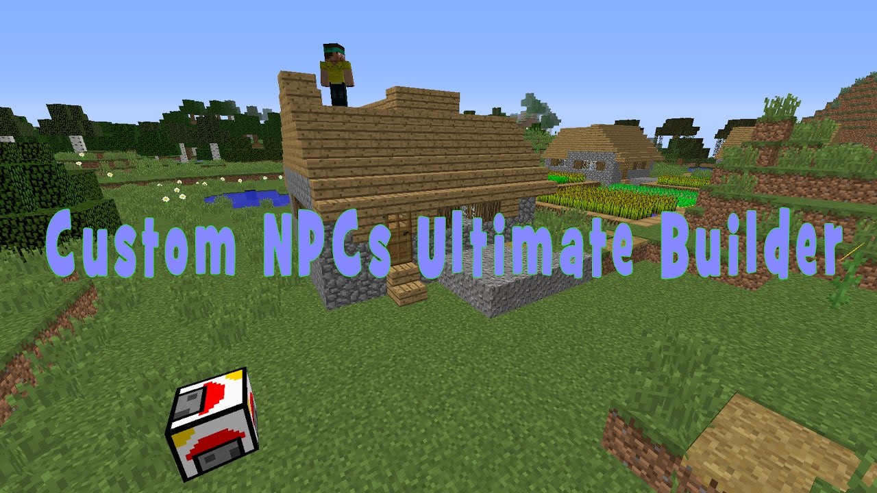 Custom Npcs Ultimate Builder Trader Youtube