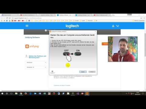 Probleme mit Schnurloser Maus-Tastatur beheben mit Unifying Logitech Funk