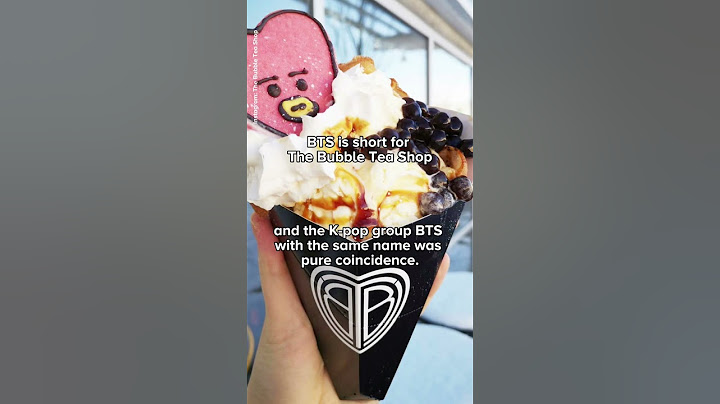This bubble tea shop dedicates its store to K-pop!! 💜🧋🧋
