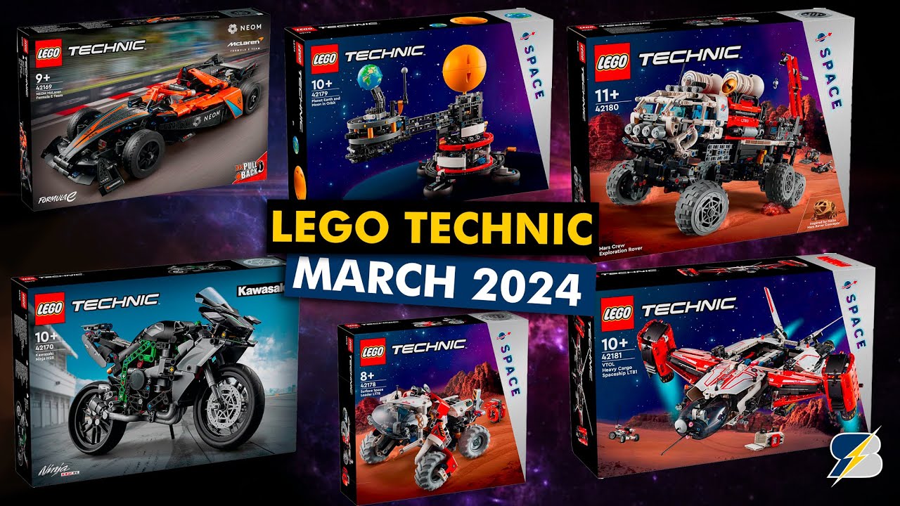 LEGO Technic 2024 March releases - detailed preview 