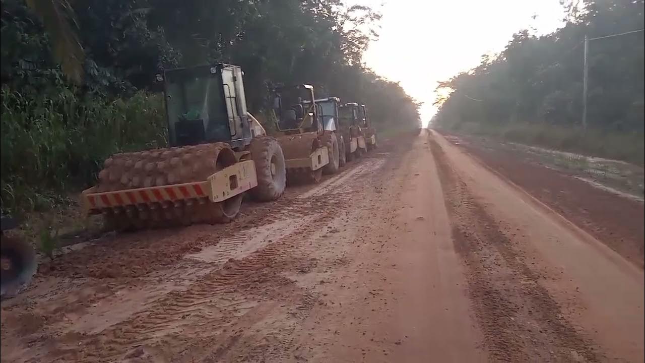No km 290 e a pavimentação da Br 319 continua . - YouTube