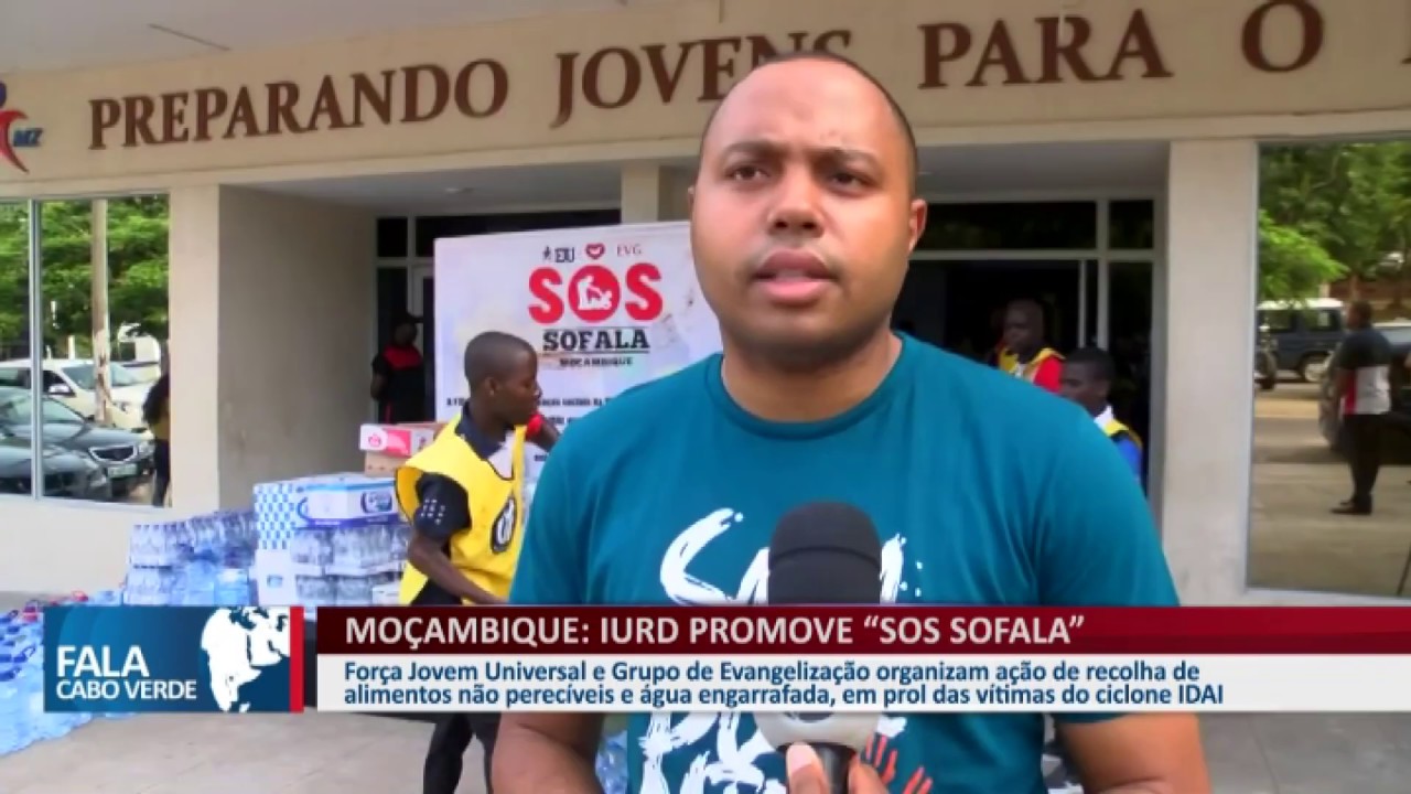 CICLONE IDAI: IGREJA UNIVERSAL JÁ ARRECADOU MAIS 4 TONELADAS DE ALIMENTOS PARA VÍTIMAS EM SOFALA