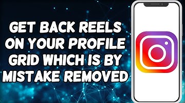 How To Get Back Reels On Profile Grid On Instagram (UPDATED) | Unhide Reels Video From Profile Grid