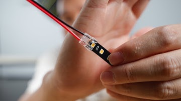 不会焊接灯带怎么办呢？推荐一个靠谱的快接端子