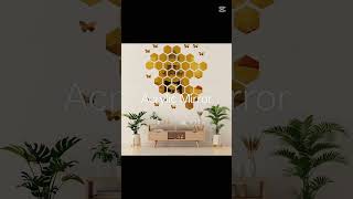 ​"Acrylic Mirror Wall Decor Design 2026 | Best Home Decoration in Rawalpindi"