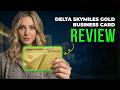 Delta SkyMiles Gold Business Credit Card Review 2026 | Airline Rewards, Travel Perks &amp; Fees