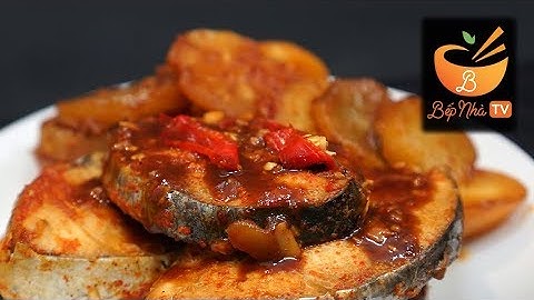 Cá kho củ cải kiểu Hàn | Vào bếp cùng Bếp Nhà