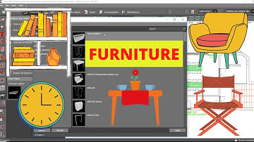 14 Dialux evo for beginners: Furniture and Objects