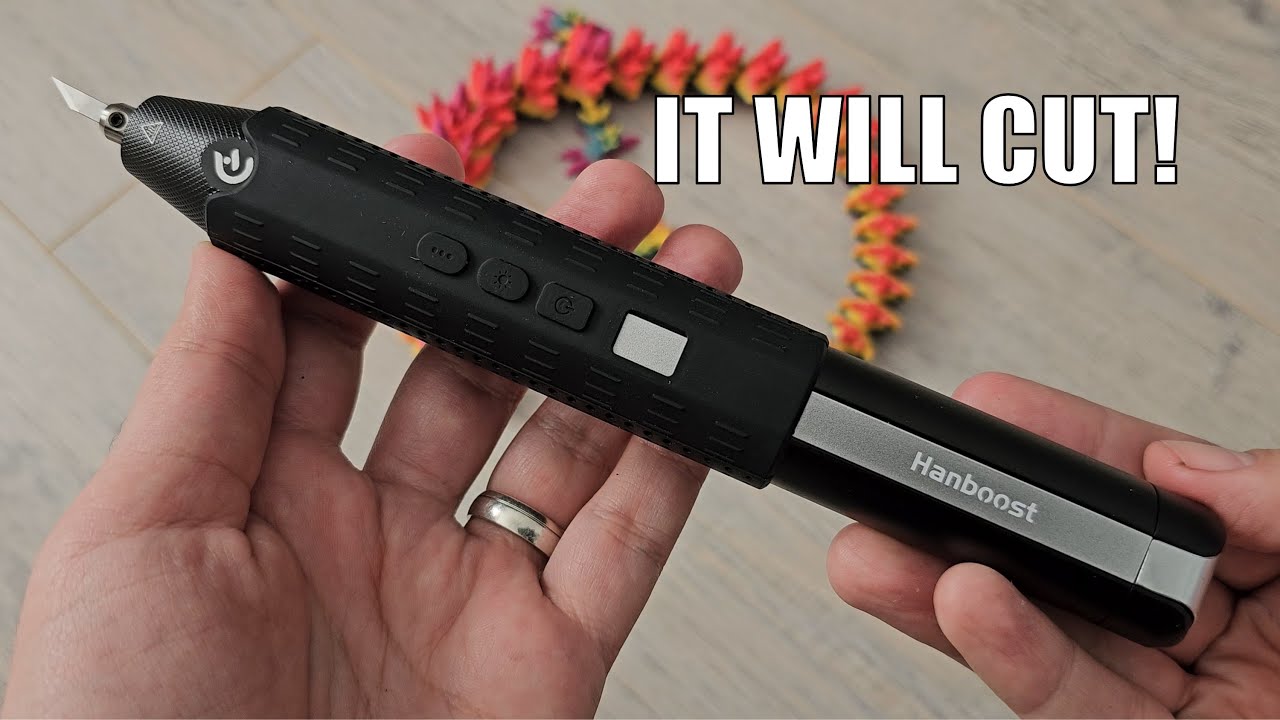 Hanboost C1 Wireless Ultrasonic Cutter - unboxing, review and test