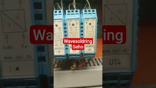 Seho wavesoldring machine Temperatures #automation