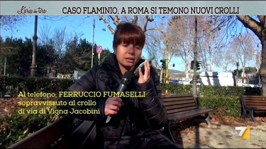 Caso Flaminio, a Roma si temono nuovi crolli
