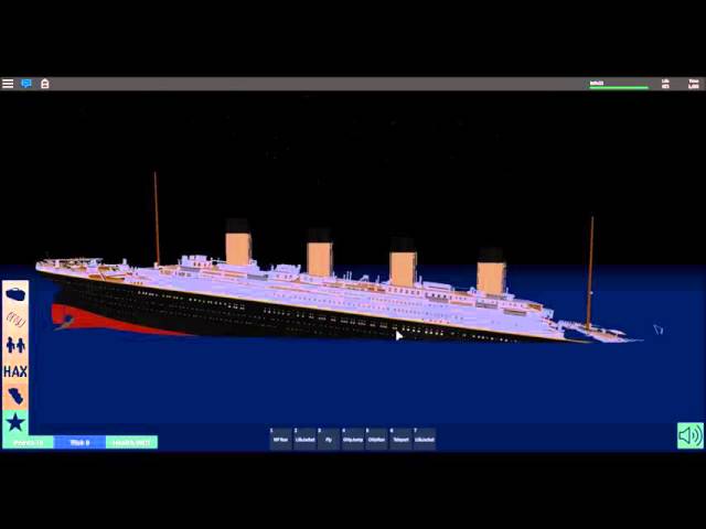 Roblox Titanic Hd Beta Sinking Test Youtube