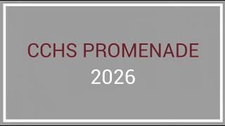 2026 CCHS Prom Promenade
