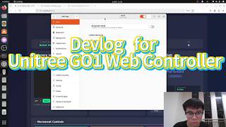 Devlog for Unitree GO1 Web Controller