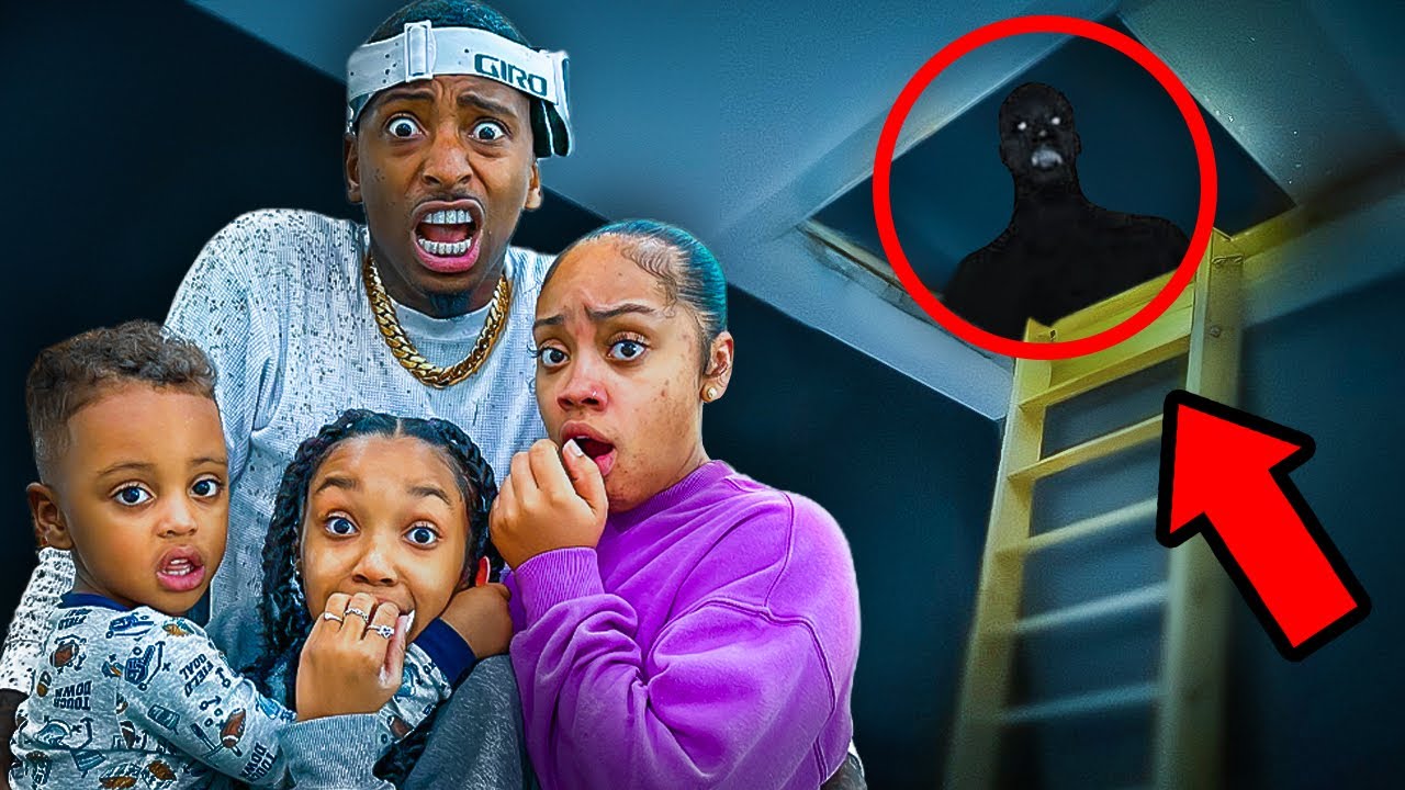 WE FOUND OUT SOMEONE IS LIVING IN OUR ATTIC..💔😱