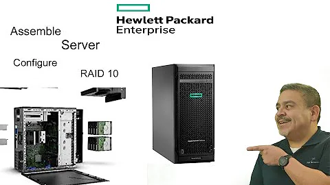 HP ML110 Gen 10 RAID 10 Setup