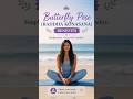 🌸 Don’t underestimate this pose.Butterfly Pose works wonders for flexibility and relaxation