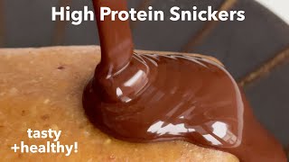 5-Ingredient High Protein Healthy Candy Bars 🤯 vegan recipes