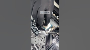 ASMR intel i7 14700F CPU installation #shorts