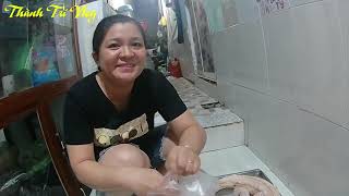 Nướng Cá Sấu Siêu To / Cách Nướng Cá Sấu Siêu Ngon _ Thành Trí Vlog