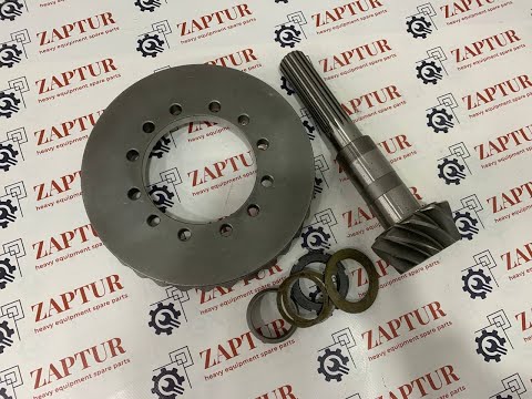 CARRARO 066078, 66078 BEVEL GEAR SET [ZAPTUR] - YouTube