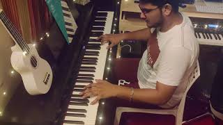 Nee Thoongum Nerathil - Tum Hi Ho | Emotional Piano Cover Mashup by Tajmeel Sherif