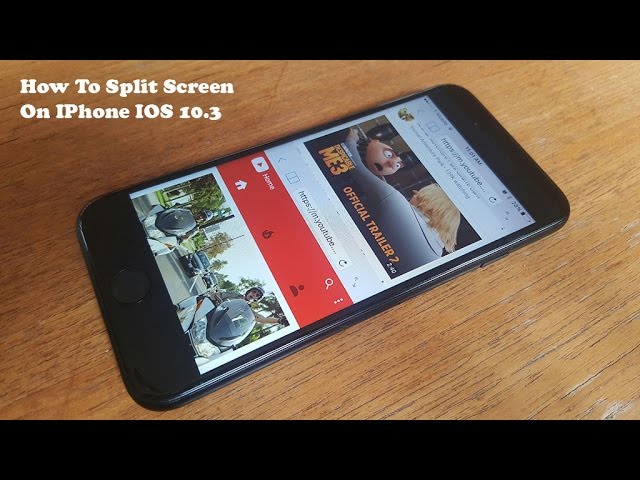 How To Split Screen Multi Window On Iphone Ios 10 10 3 No Jailbreak Fliptroniks Com Youtube