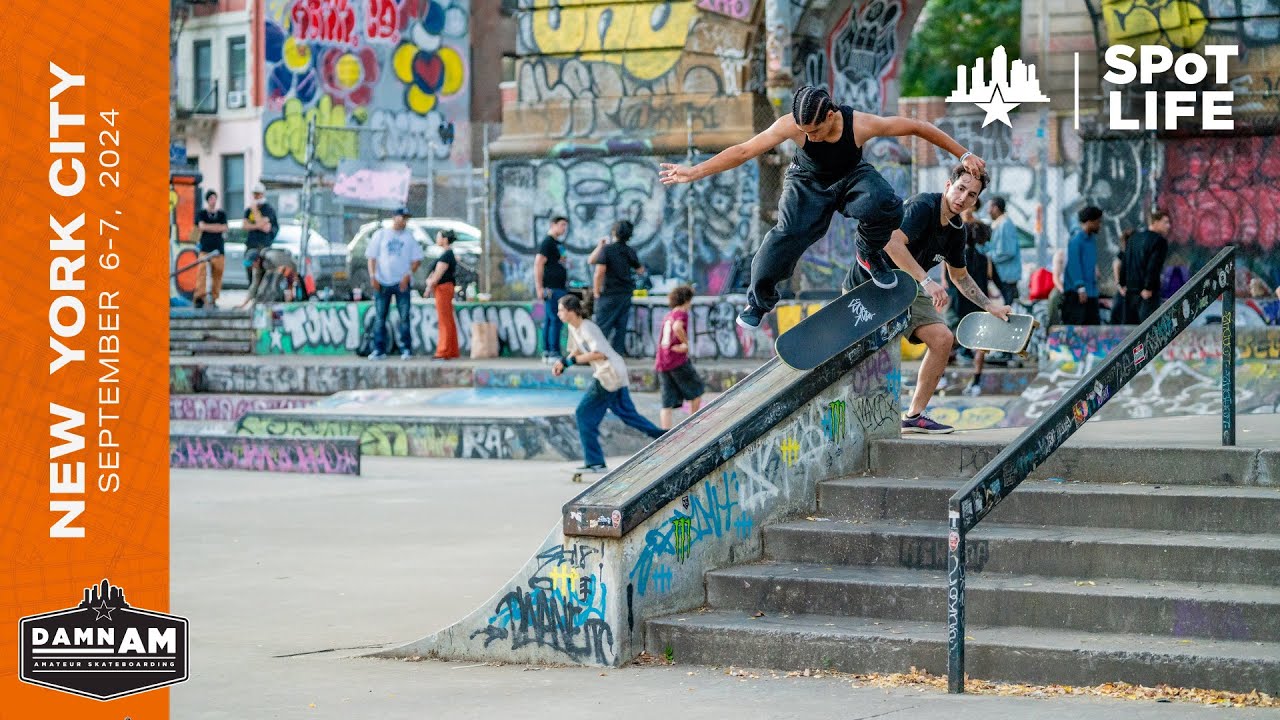 Damn Am NYC 2024 Finals & Best Trick