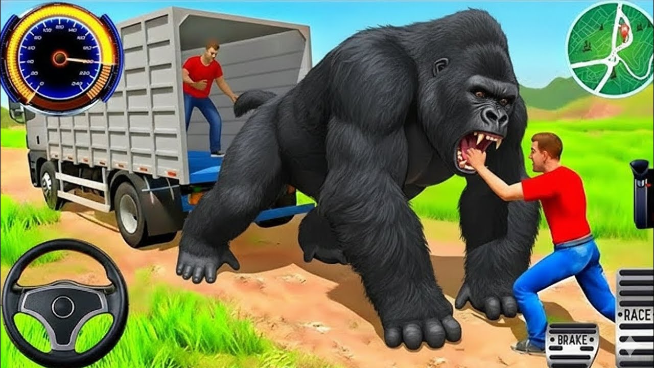 Animal Cargo Truck Driving Game 3D - Animal Transport Cargo Truck 2024 - Android Gameplay