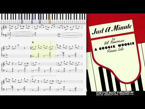 Just A Minute! by Al Newman (1946, Jazz piano)