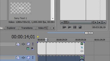 Sony Vegas Studio Lesson #13:  Pan Crop and Track Motion