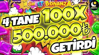 🍭Sweet Bonanza🍭Max Alımda Sürekli 100X Geldi Zengim Oldum! | Canlı Yayın Kasası Çıktı! | Big Win!