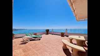 Penthouse for sale second line beach in Carvajal, Fuengirola