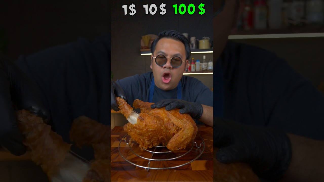 Fried Chicken 100% #shorts #funfood #cooking